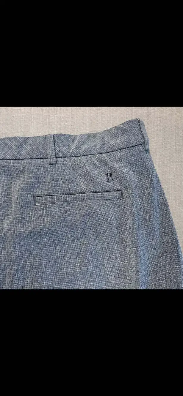 Walter Hagen 11 Majors Men’s Performance Golf Shorts Gray 46 Stretch Flat Front